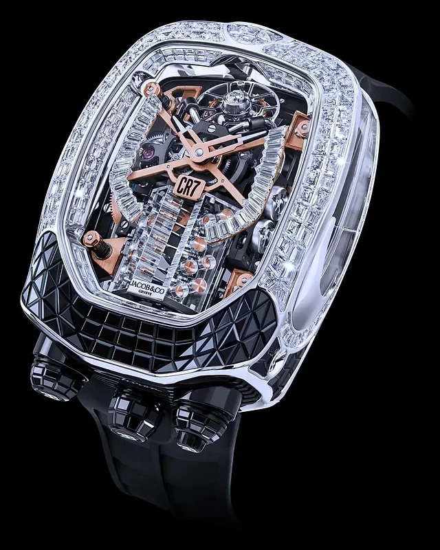Cristiano Ronaldo Unveils His Million-Dollar Bugatti Watch: A Masterpiece by Jacob & Co.