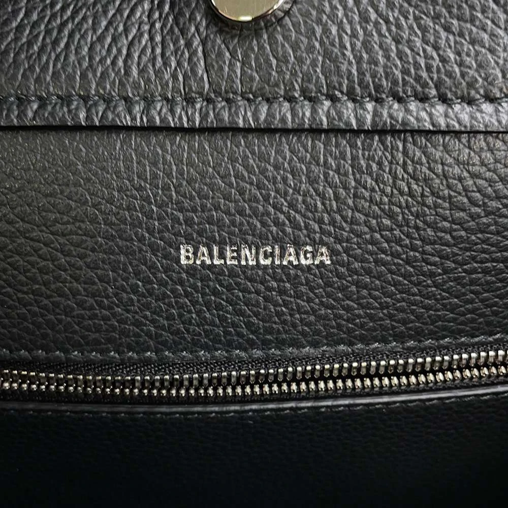 Balenciaga Black Leather Everyday Small Tote Bag