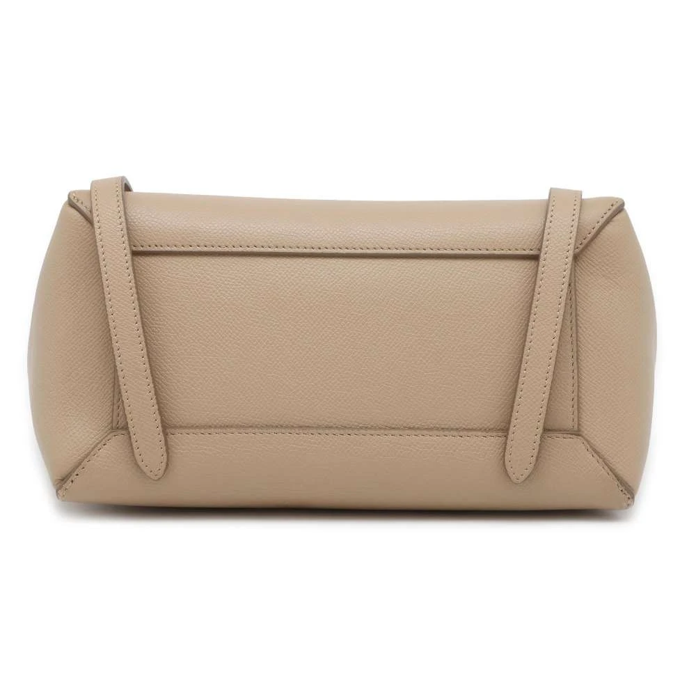 Celine Beige Leather Micro Belt Bag