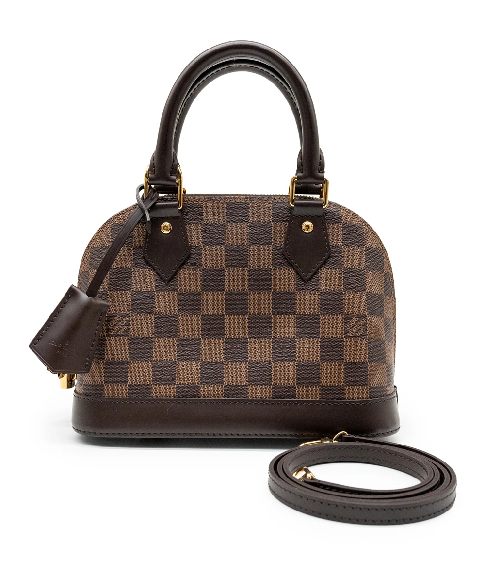 Louis Vuittion Damier Ebene Canvas Alma BB Bag