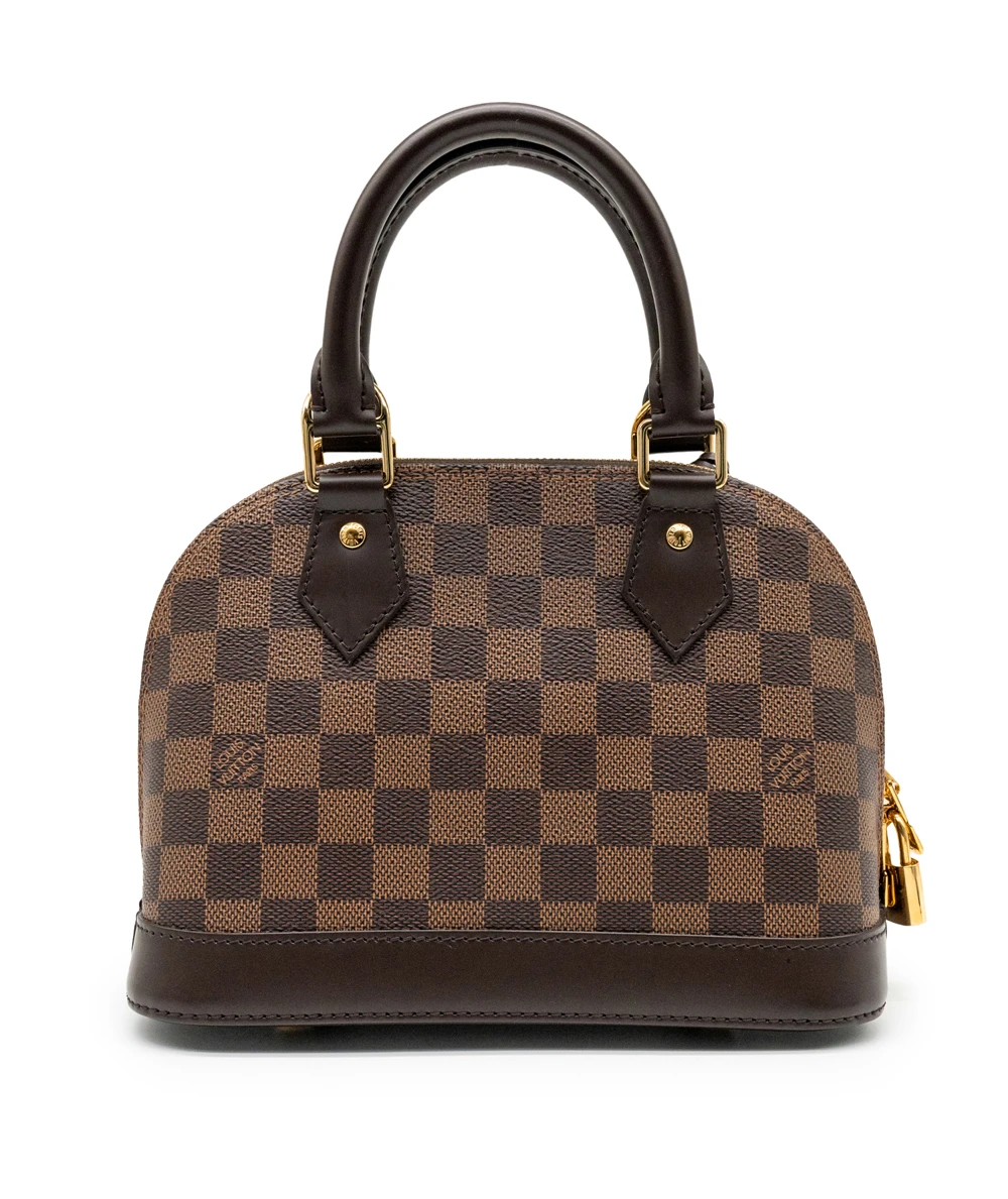 Louis Vuittion Damier Ebene Canvas Alma BB Bag