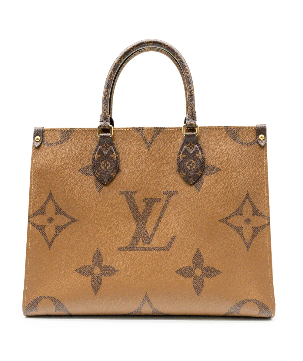 Louis Vuitton Reverse Monogram Onthego MM Shoulder Bag