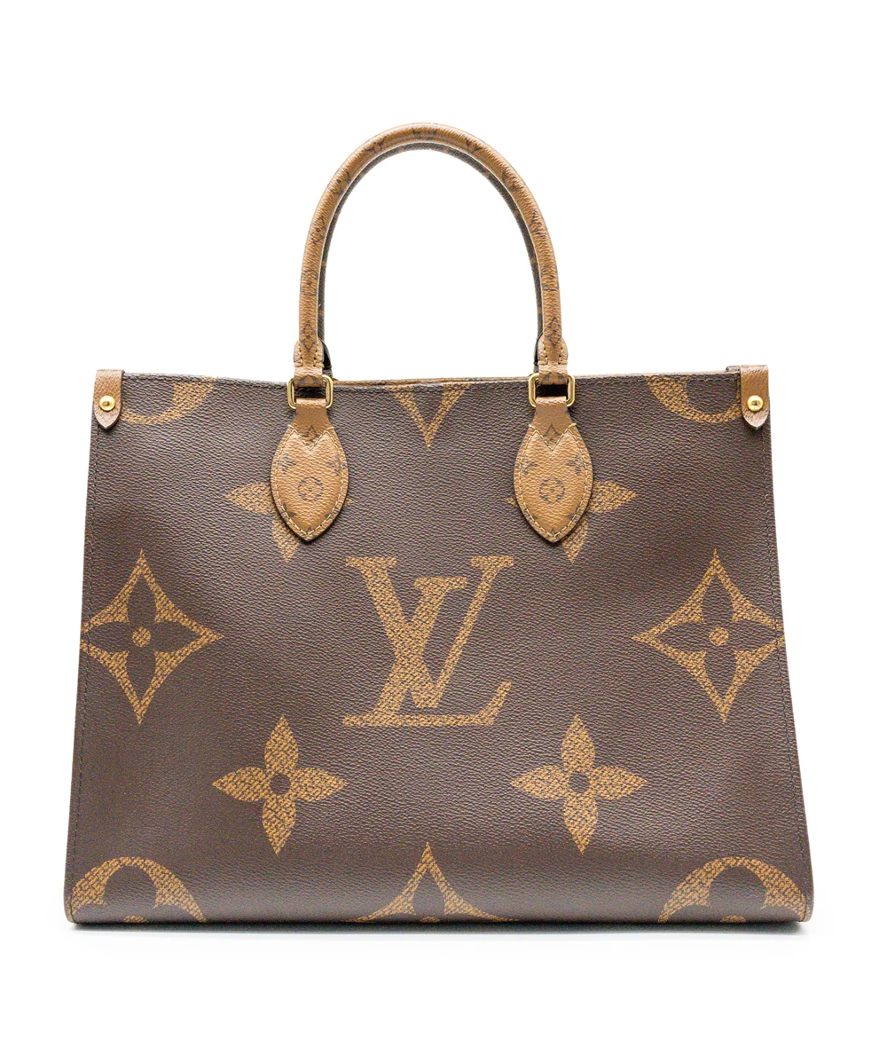 Louis Vuitton Reverse Monogram Onthego MM Shoulder Bag