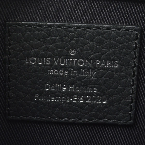 Louis Vuitton Black Monogram Taurillon Sac Plat Tote Bag