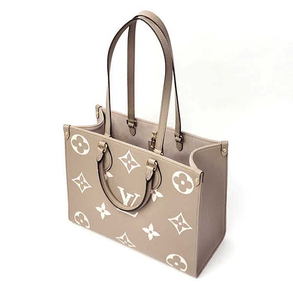 Louis Vuitton Monogram Unplanted Tourtrail Crème On The go MM Shoulder Bag