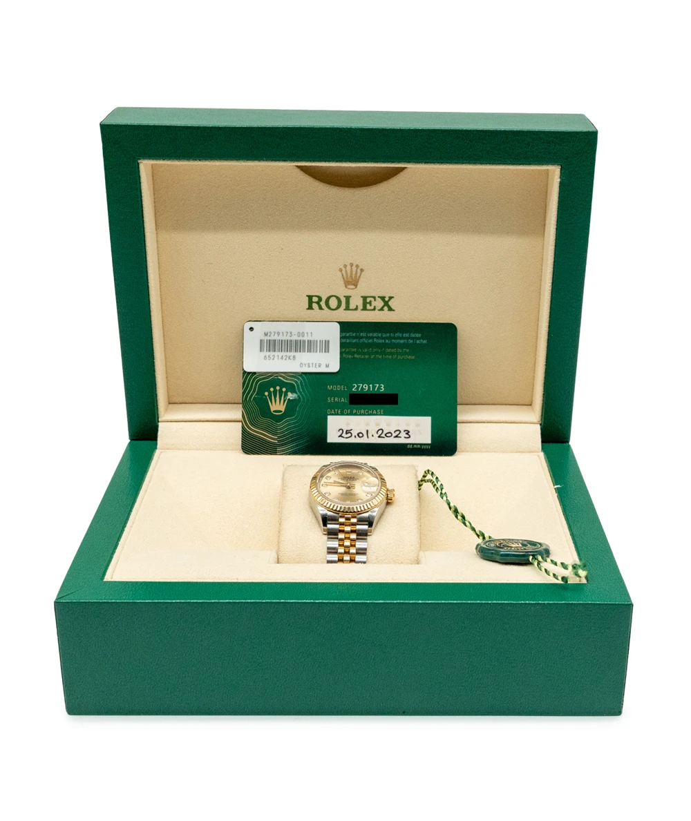 Rolex 2023 279173 Lady-Datejust Stainless Steel and Gold Women's Wristwatch 28mm