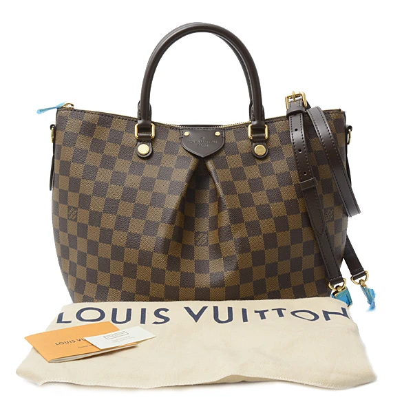 Louis Vuitton Brown Damier Ebene Siena MM Bag