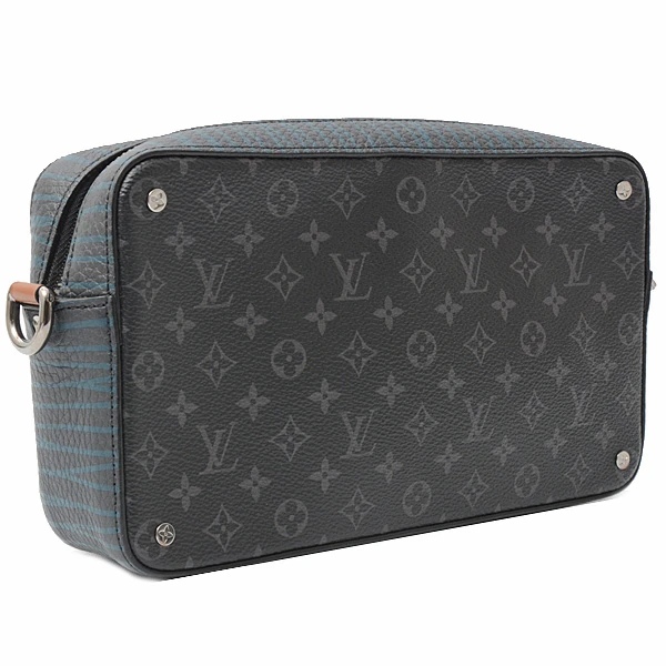 Louis Vuitton Black Monogram Eclipse Volga on Strap Shoulder Bag