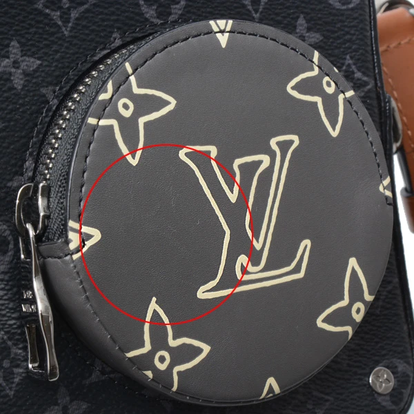 Louis Vuitton Black Monogram Eclipse Volga on Strap Shoulder Bag