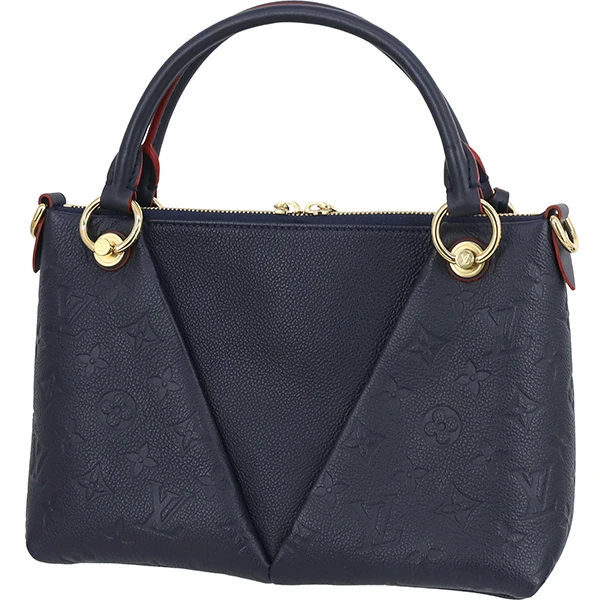 Louis Vuitton Navy Blue Marine Rouge Monogram Empreinte V BB Bag