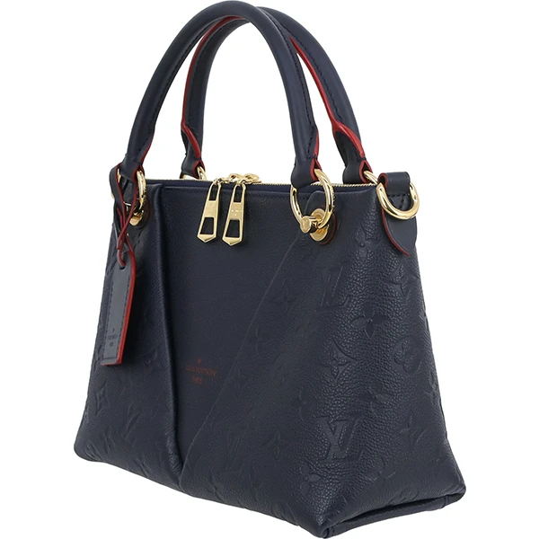 Louis Vuitton Navy Blue Marine Rouge Monogram Empreinte V BB Bag