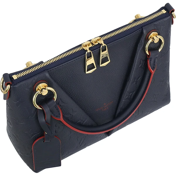 Louis Vuitton Navy Blue Marine Rouge Monogram Empreinte V BB Bag