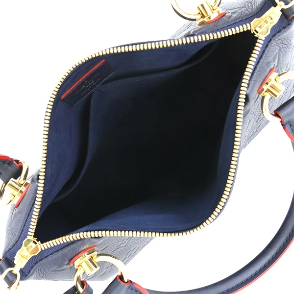 Louis Vuitton Navy Blue Marine Rouge Monogram Empreinte V BB Bag