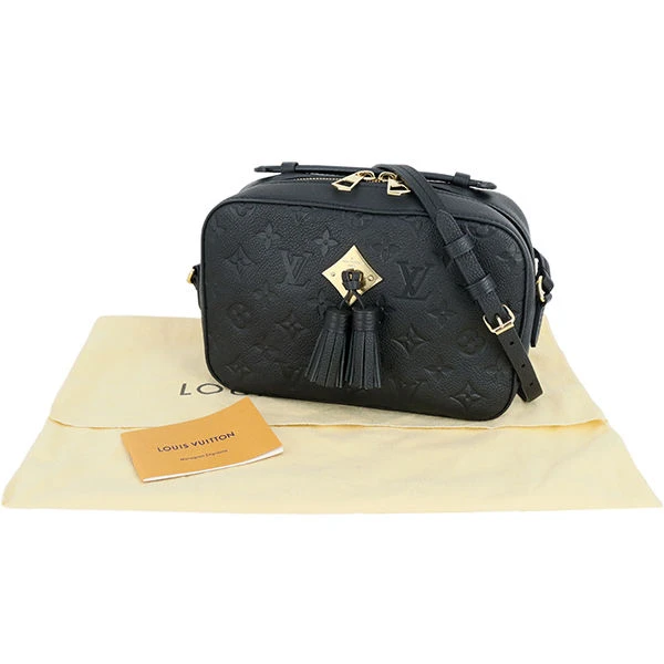 Louis Vuitton Black Monogram Empriente Leather Saintonge Shoulder Bag