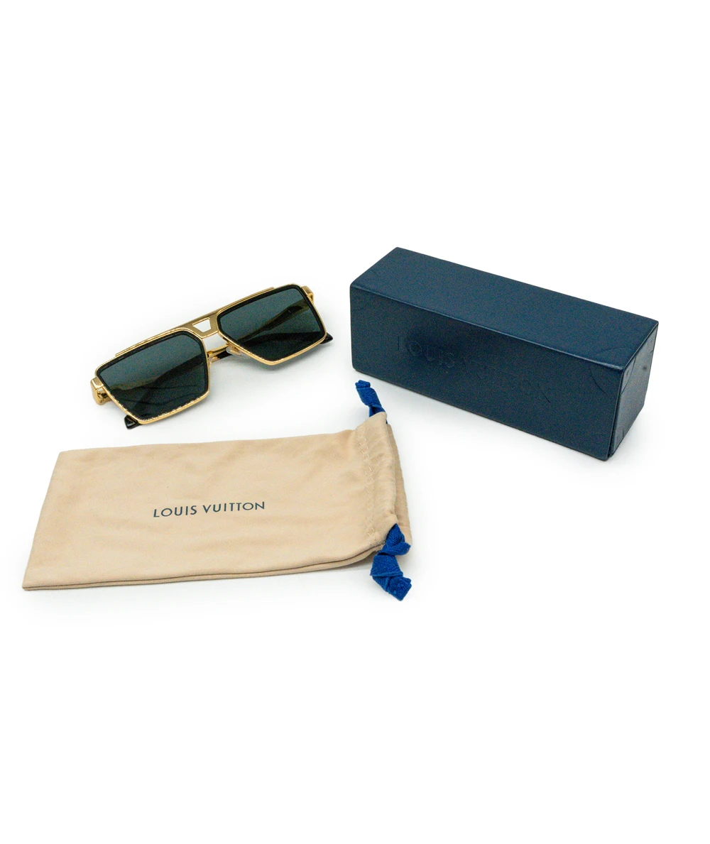 Louis Vuitton Acetate Evidence Z1584U Black Sunglasses