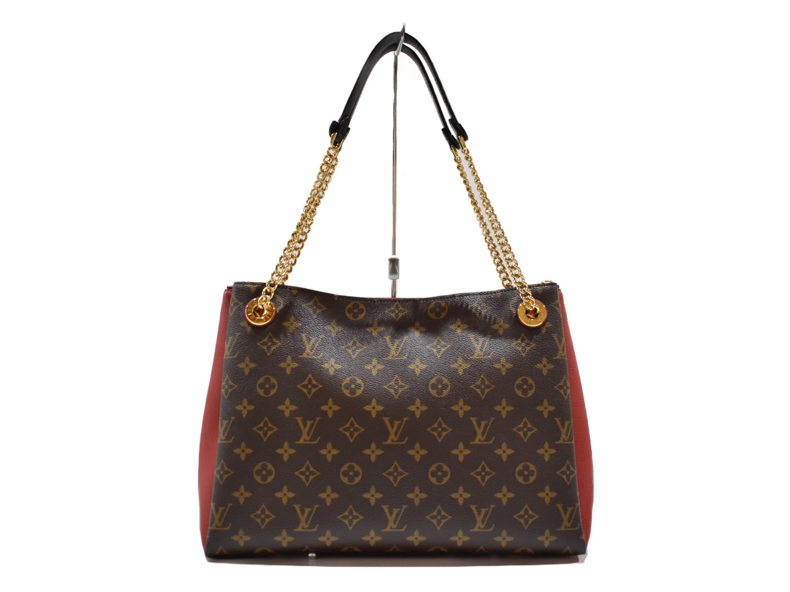 Louis Vuitton Red Monogram Canvas and Leather Surene MM Bag