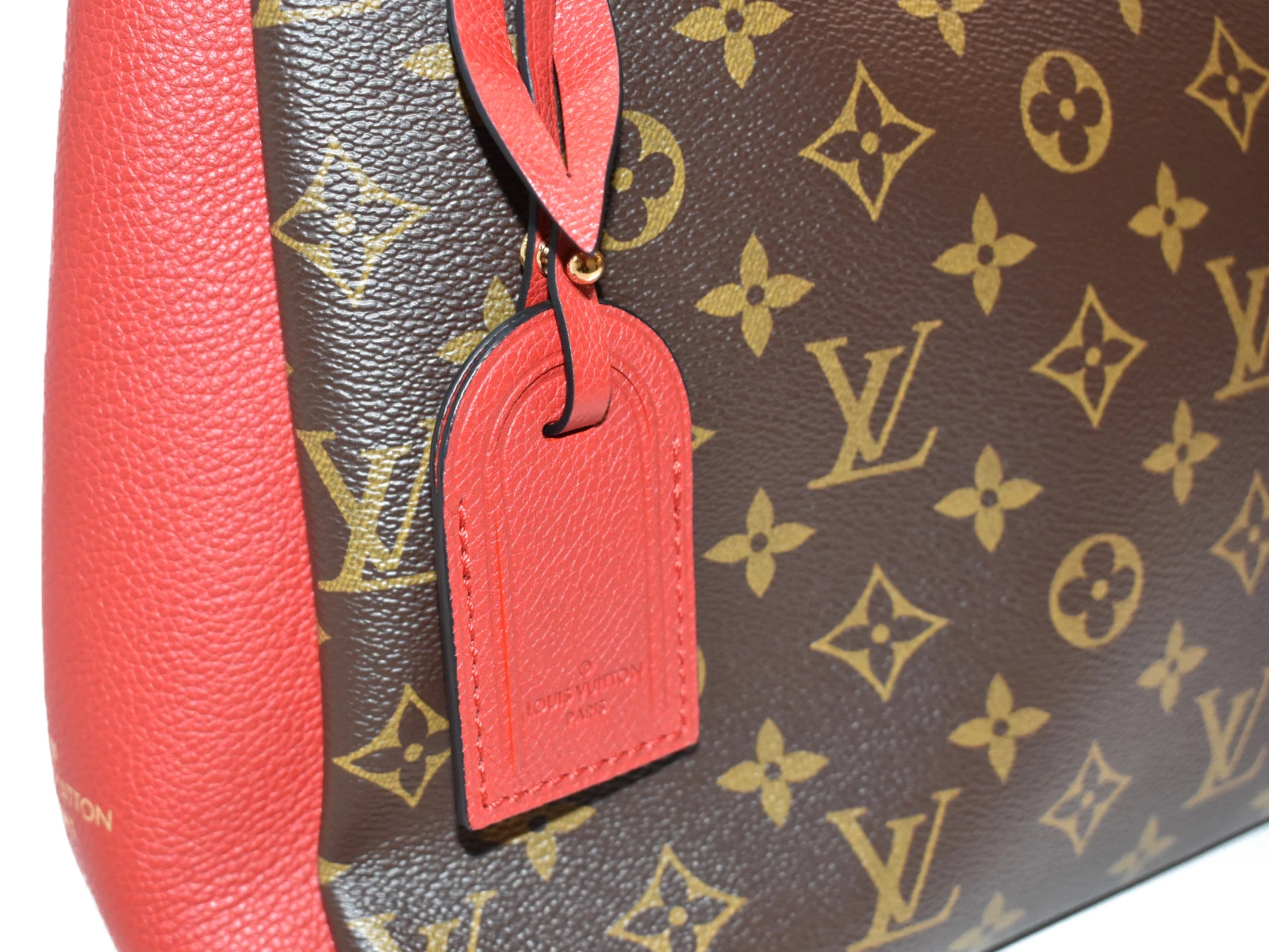 Louis Vuitton Red Monogram Canvas and Leather Surene MM Bag