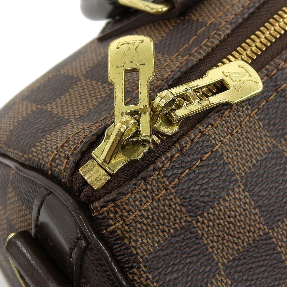 Louis Vuitton Speedy 25 Bandouliere Damier Ebene Bag