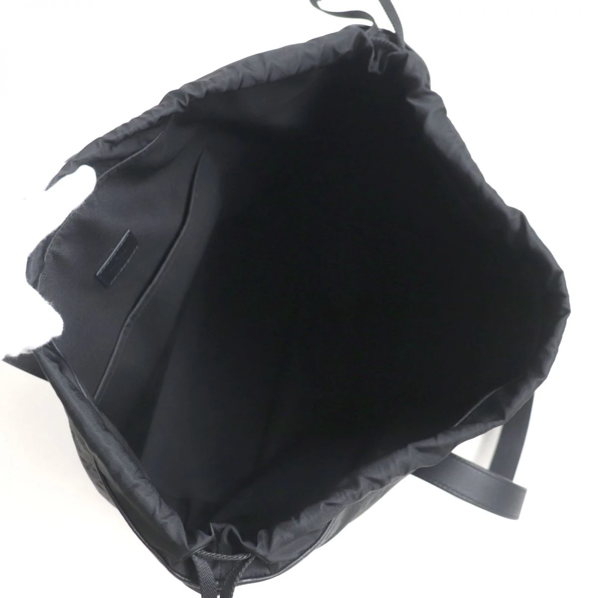 Louis Vuitton Black Monogram Helmet Drawstring Bag