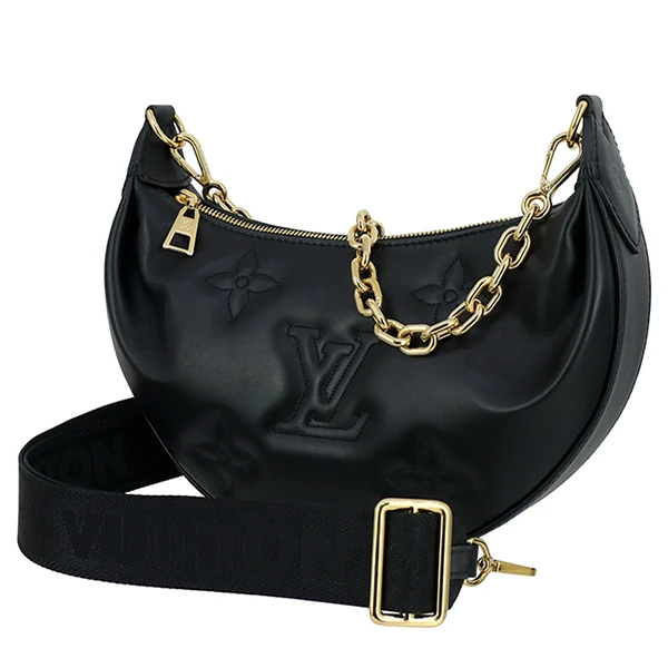 Louis Vuitton Over The Moon Bubblegram Black Leather Bag