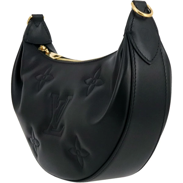 Louis Vuitton Over The Moon Bubblegram Black Leather Bag