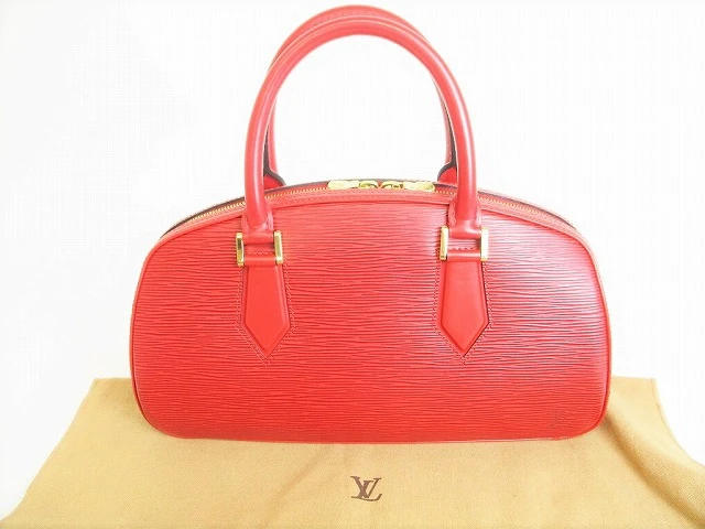 Louis Vuitton Castilian Red Epi Leather Jasmine Bag