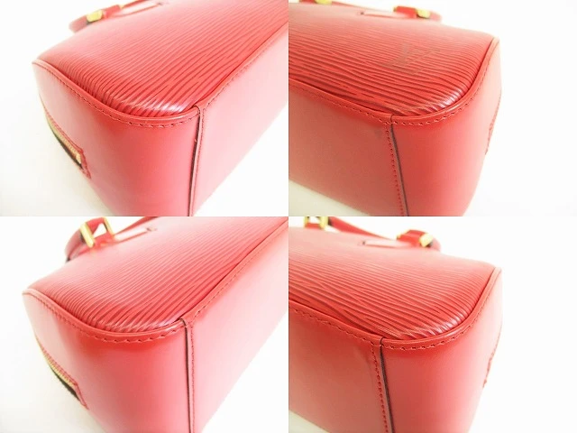 Louis Vuitton Castilian Red Epi Leather Jasmine Bag