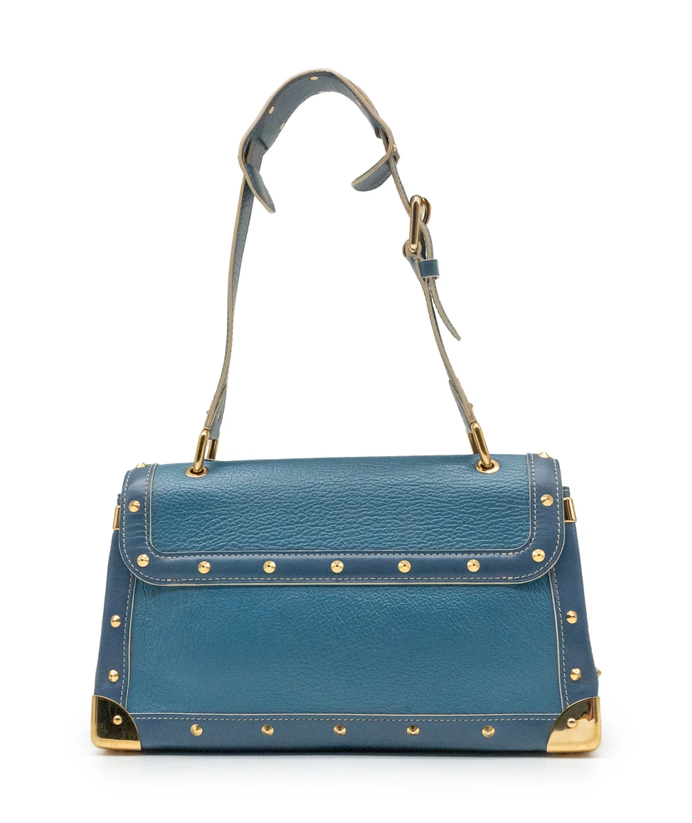 Louis Vuitton Light Blue Suhali Leather Le Talentueux Bag