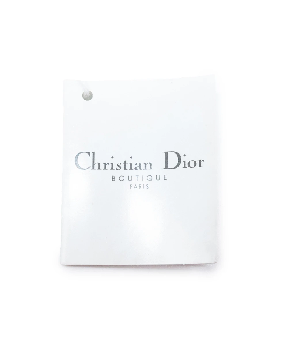 Dior Black Leather Buckle Belt 95CM