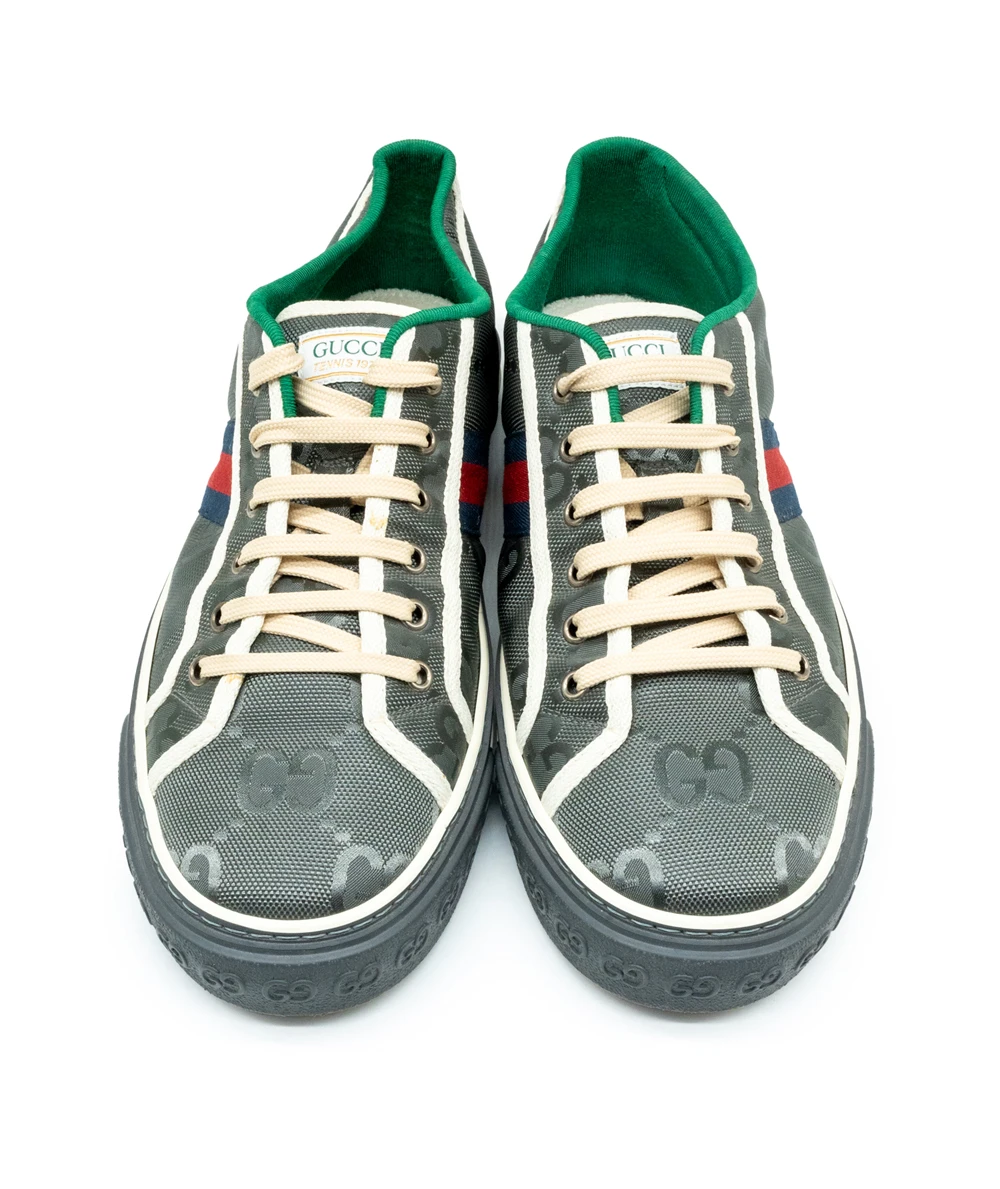 Gucci Size 46 Off The Grid Tennis 1977 Sneakers in GG ECONYL