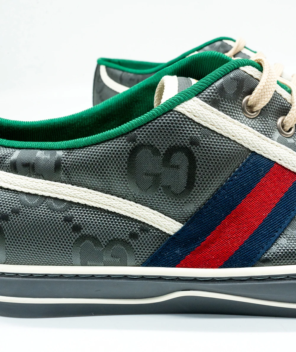 Gucci Size 46 Off The Grid Tennis 1977 Sneakers in GG ECONYL