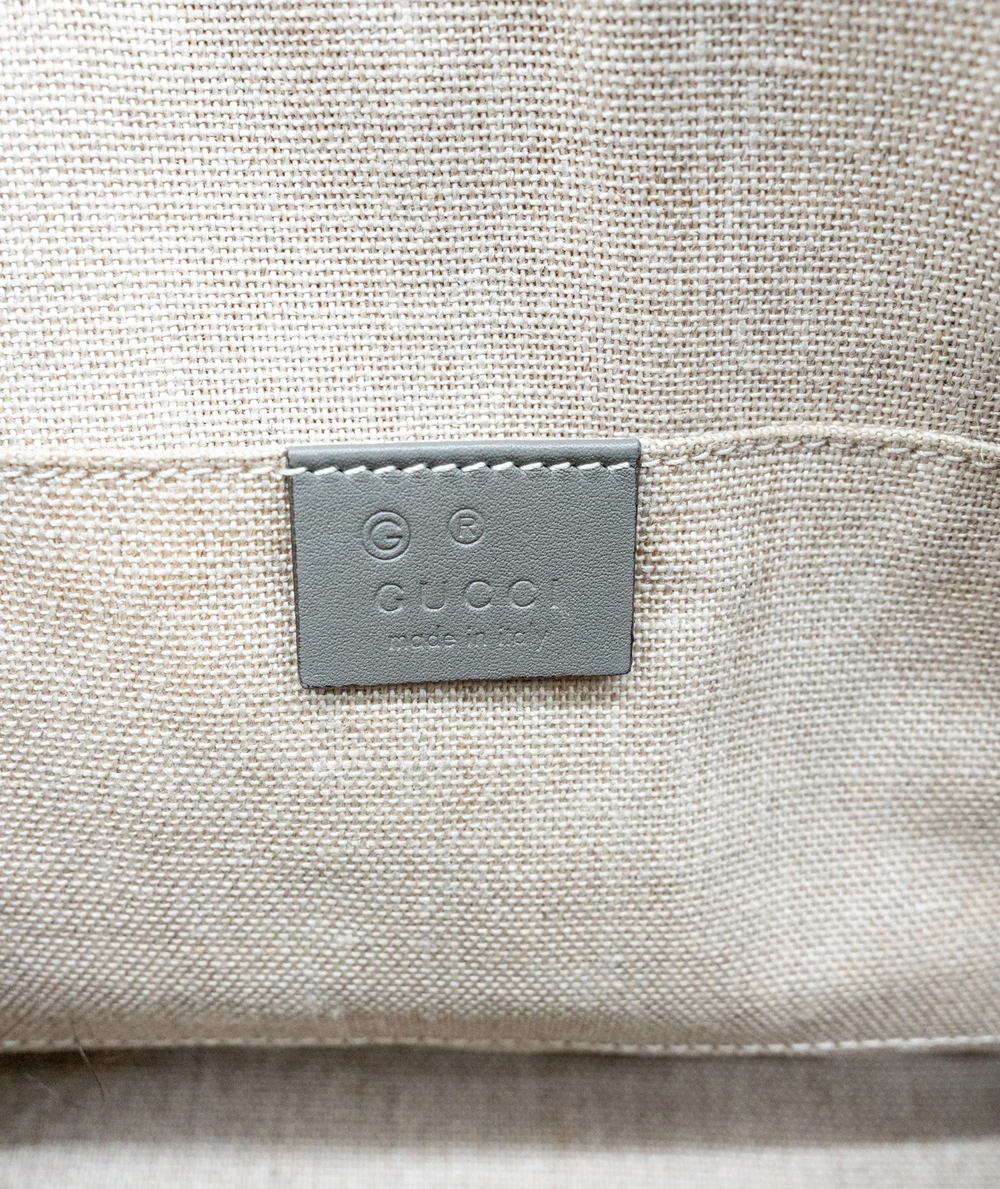 Gucci Grey Microguccissima Leather Mini Dome Bag