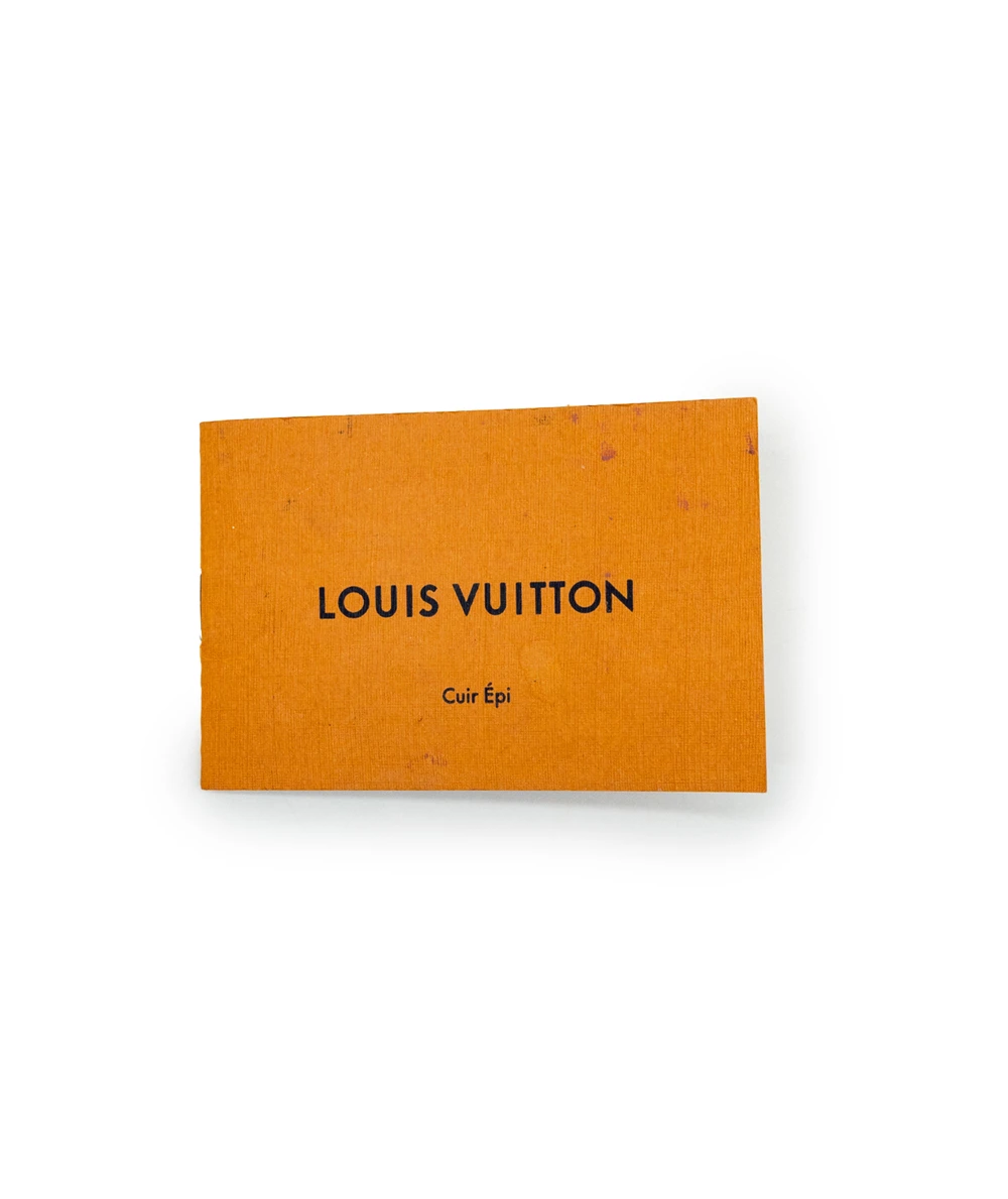 Louis Vuitton Yellow Epi Leather Alma Mini Bag