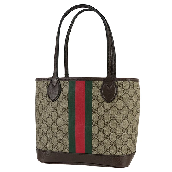 Gucci Tricolor Canvas GG Supreme Small Ophidia Tote Bag