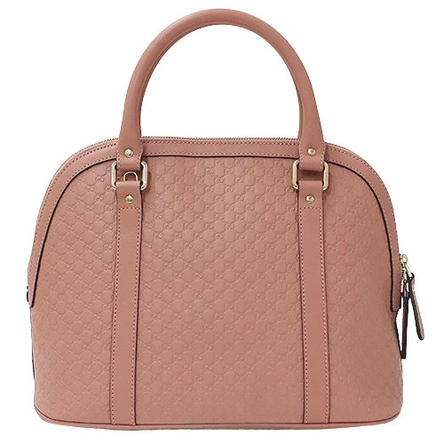 Gucci Pink Microguccissima Leather Medium Dome Bag