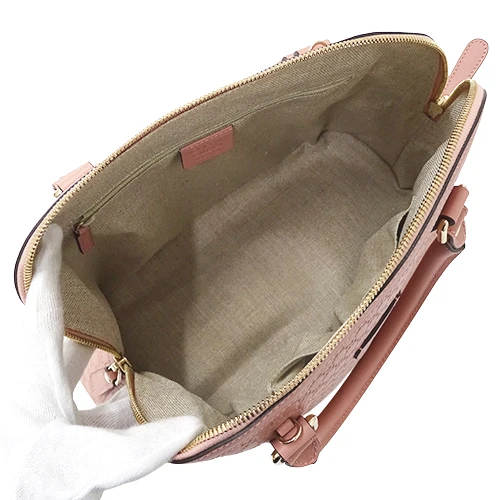 Gucci Pink Microguccissima Leather Medium Dome Bag