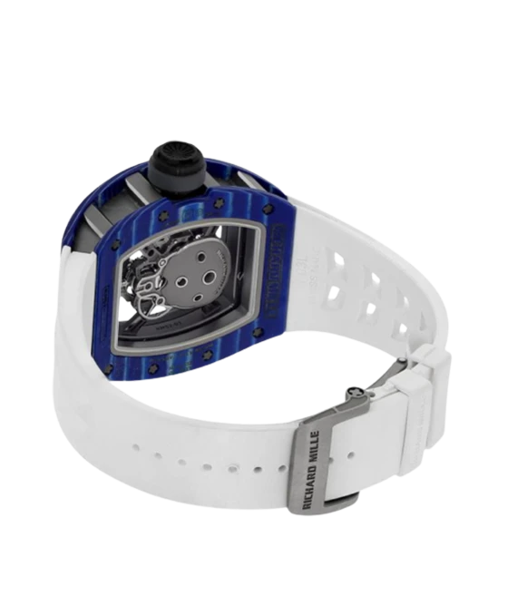 Richard Mille Blue Carbon /TPT Tourbillon  Skull Edition RM52-01