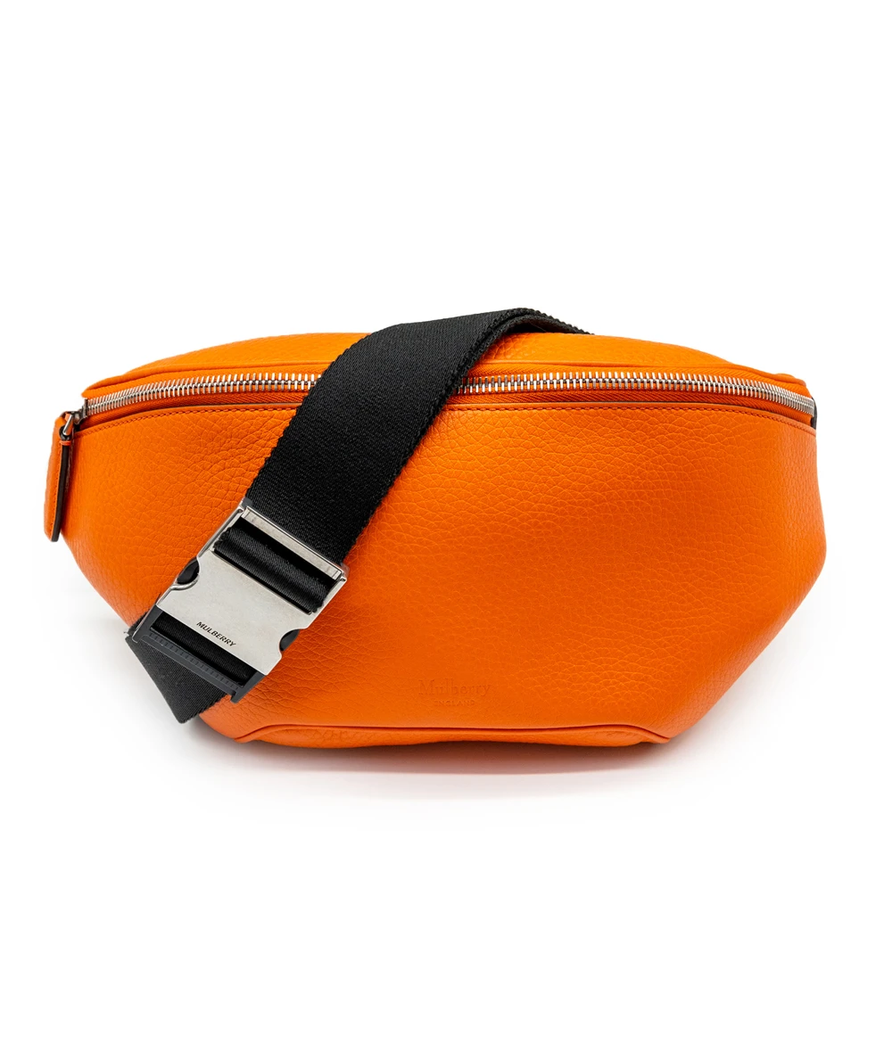 Mulberry Orange Urban Leather Belt Bag