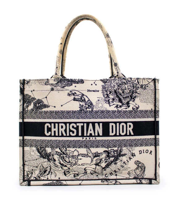 Christian Dior Medium Book Tote Zodiac