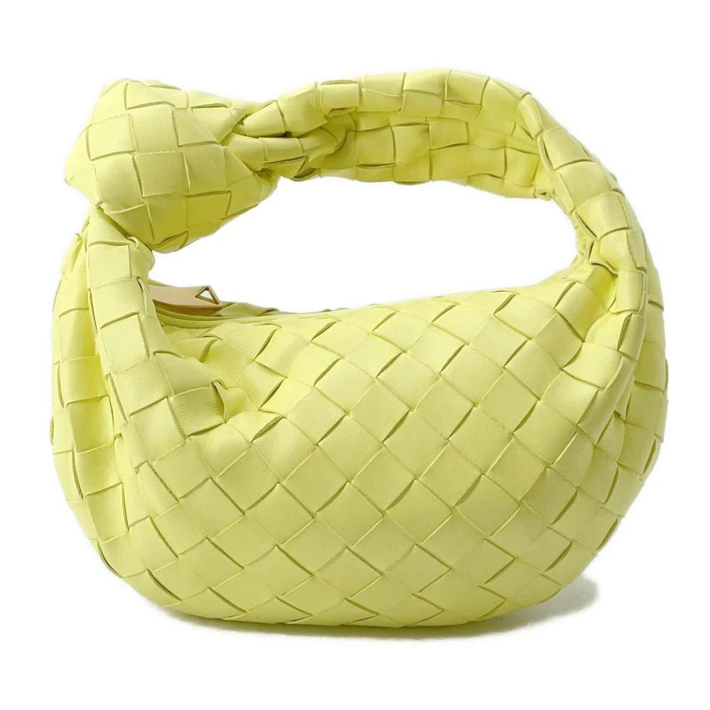 Bottega Veneta Yellow Mini Intrecciato Jodie Bag