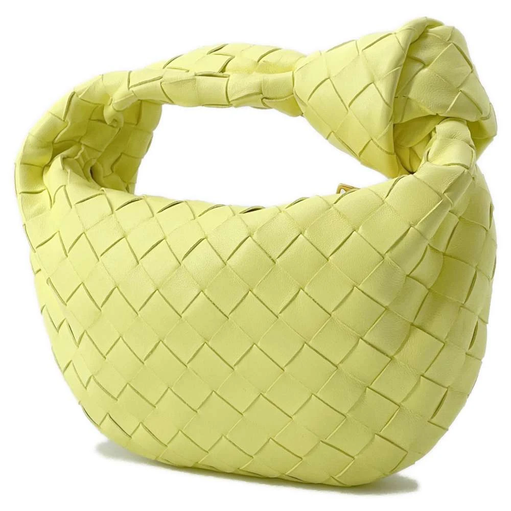 Bottega Veneta Yellow Mini Intrecciato Jodie Bag