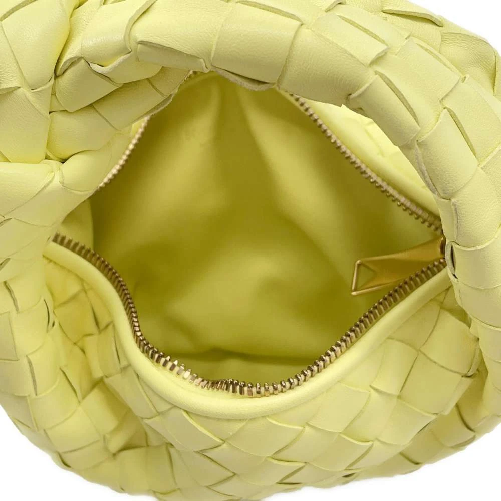 Bottega Veneta Yellow Mini Intrecciato Jodie Bag