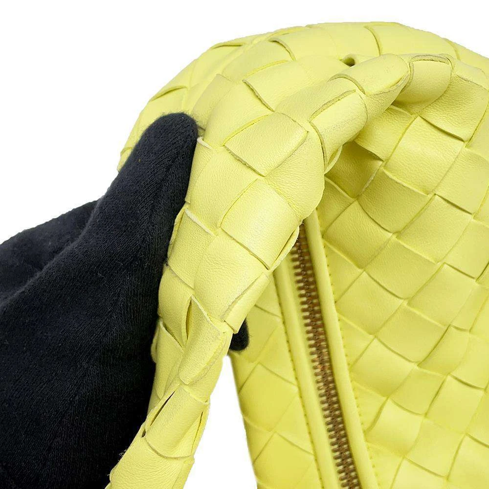 Bottega Veneta Yellow Mini Intrecciato Jodie Bag