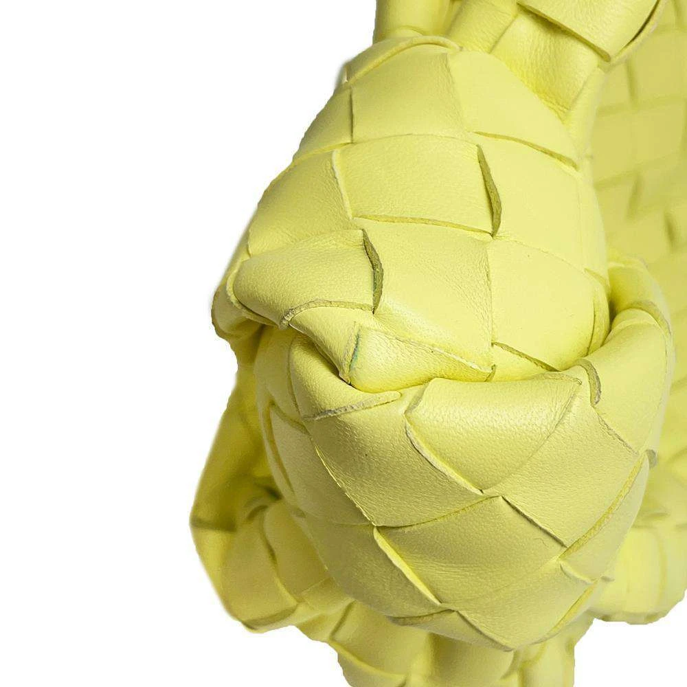 Bottega Veneta Yellow Mini Intrecciato Jodie Bag