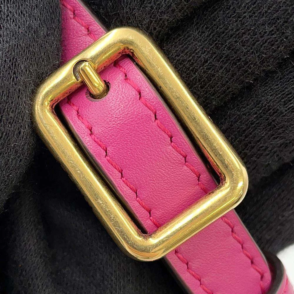 Fendi Pink Leather Small C'mon Shoulder Bag