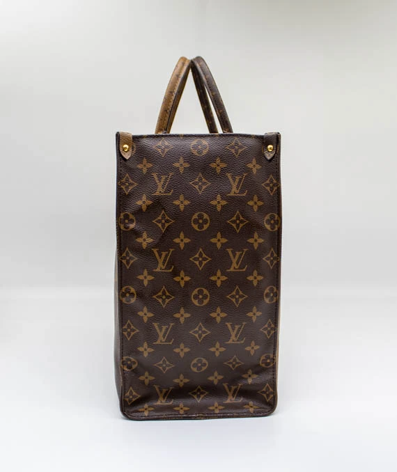 Louis Vuitton On The Go Tote GM Bag Monogram Giant Reverse