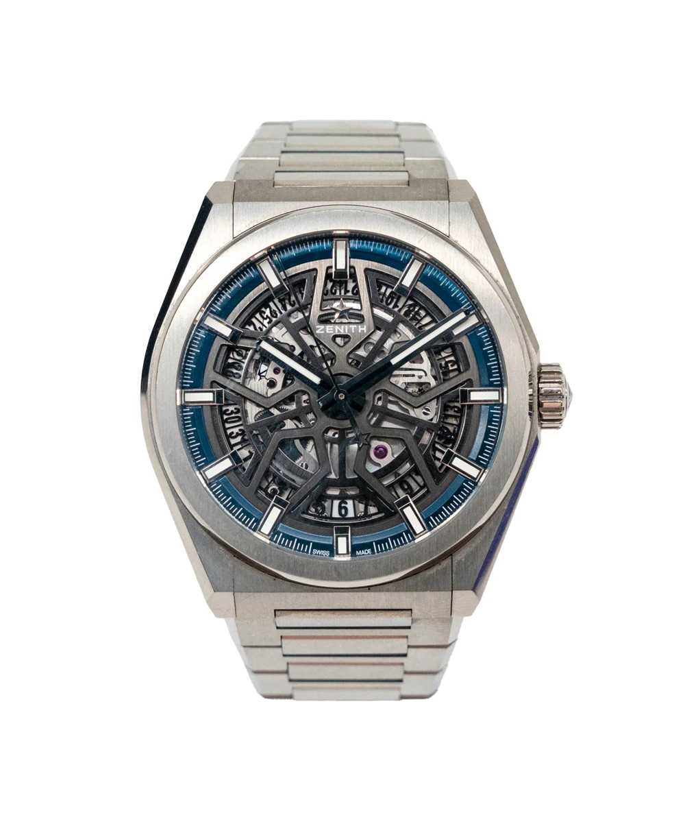 Zenith 2022 Defy El Primero 21 44mm 95.9000.9004/78.M9000 Titanium Men's Automatic Watch