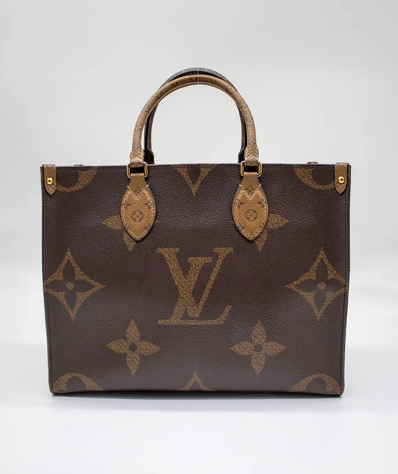 Louis Vuitton Reverse Monogram Onthego MM Shoulder Bag