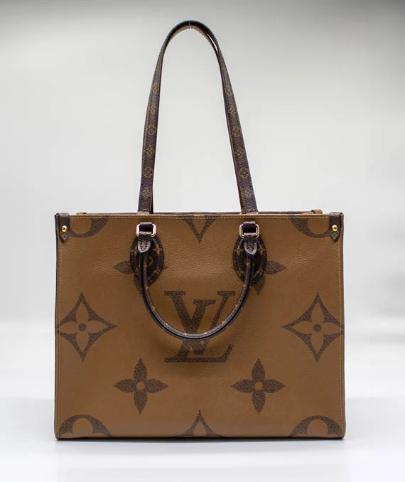 Louis Vuitton Reverse Monogram Onthego MM Shoulder Bag