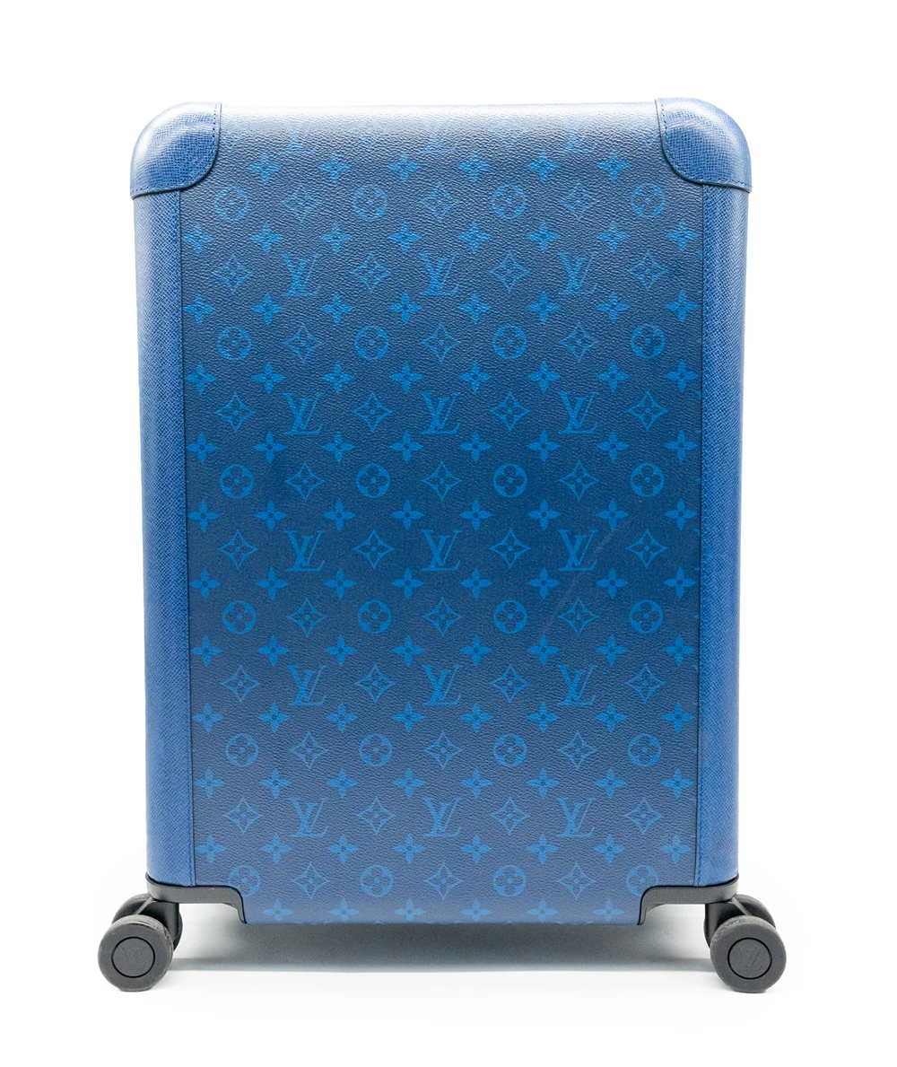 Louis Vuitton Blue Monogram Coated Canvas Horizon 55 Suitcase